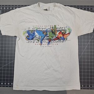 Vintage Margaritaville Tshirt Medium Las Vegas Jimmy Buffett Y2K Beach Vacation